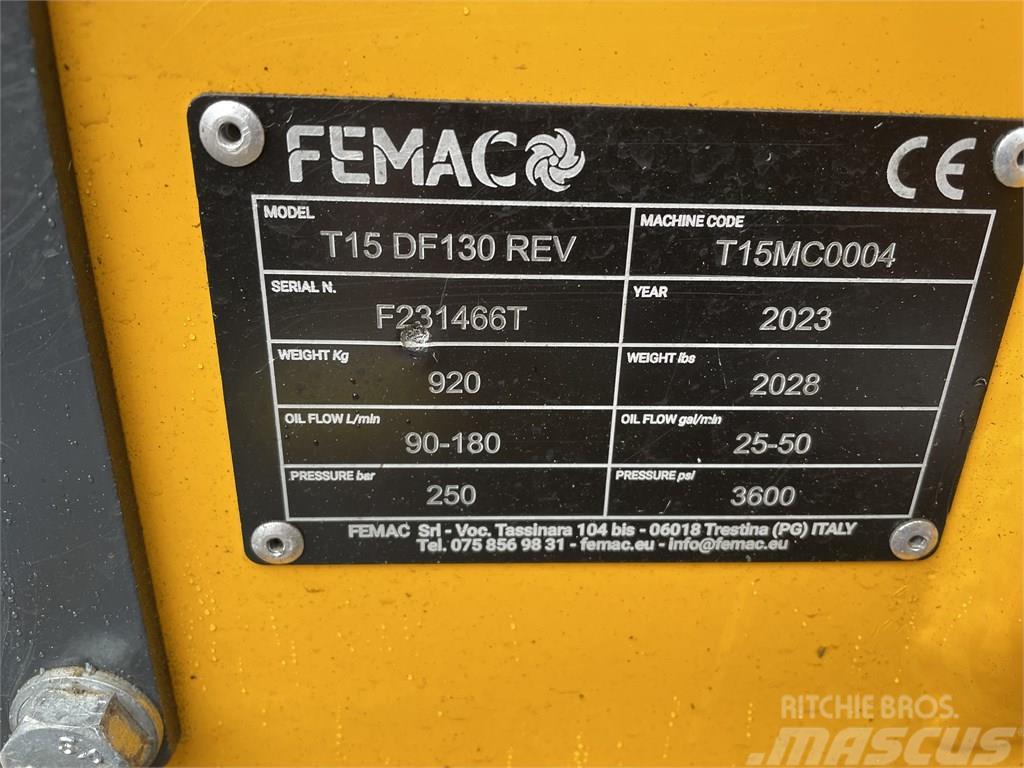 Femac T15 DF 130 REV Trituradoras florestais