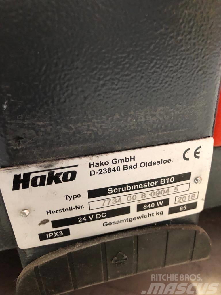 Hako B10 - 2018y Scrubber / Scheuersaugmaschine Secadoras chão industriais