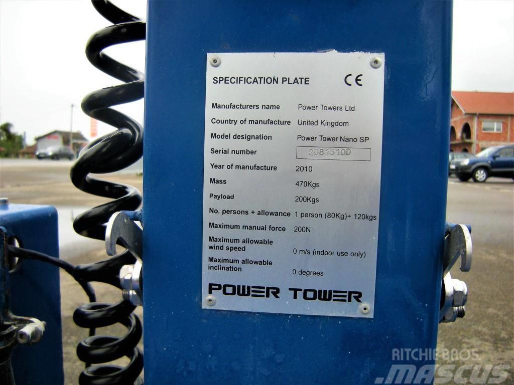 Power TOWER NANO SP Elevadores braços Telescópicos