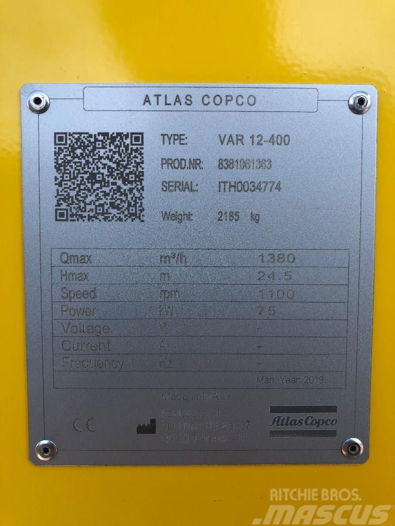 Atlas Copco VAR 12-400 Bombas de água