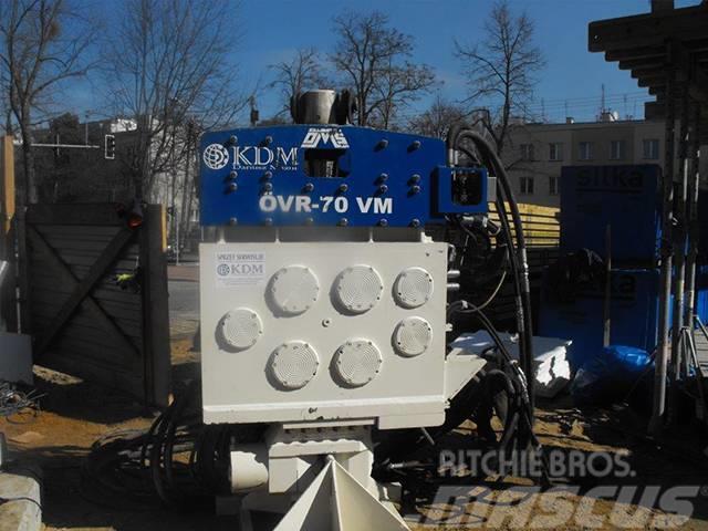  OVR 70VM Bate-estacas vibratório