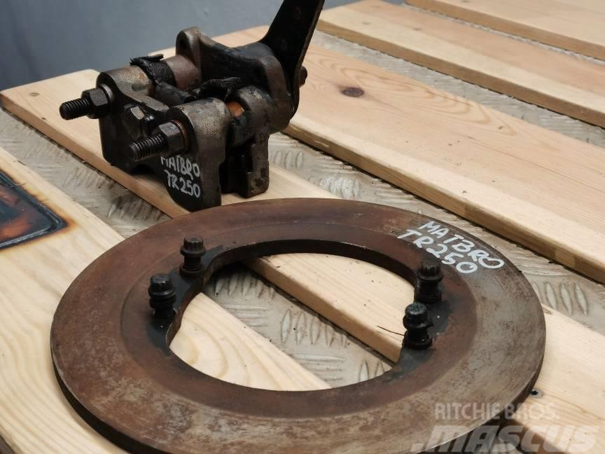 Matbro TR 250 hand brake caliper Travőes