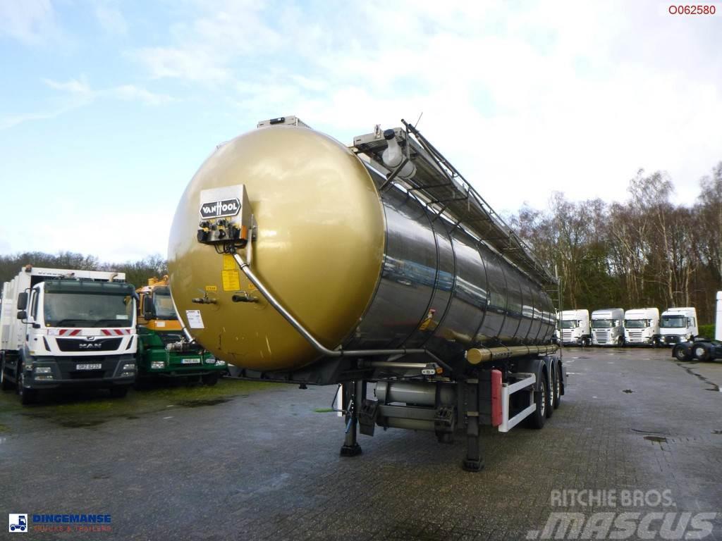 Van Hool Chemical tank inox 30 m3 / 1 comp ADR 12/03/2024 Semi Reboques Cisterna