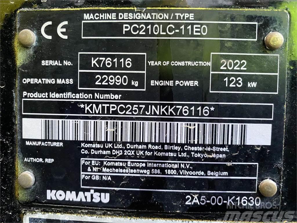 Komatsu PC210LC-11EO Escavadoras de rastos