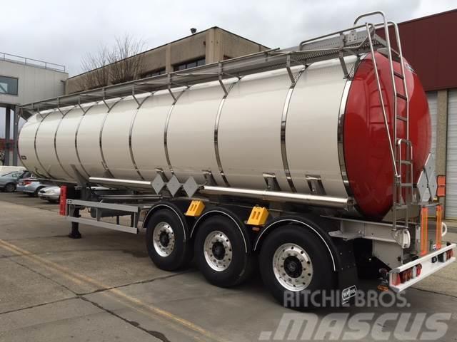 Van Hool L4BH 37500 liter 7300 kg Semi Reboques Cisterna