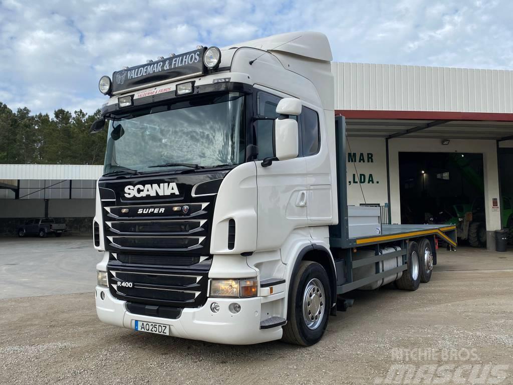 Scania R 400 Camiões de transporte de máquinas florestais
