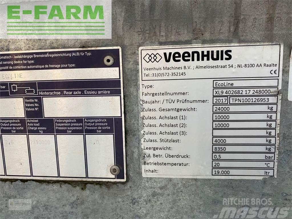 Veenhuis eco line 19000 liter Espalhadores de estrume