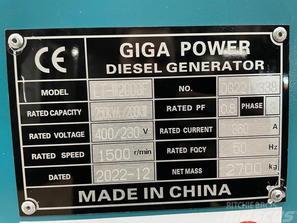  Giga power LT-W200GF 250KVA Silent set Outros Geradores