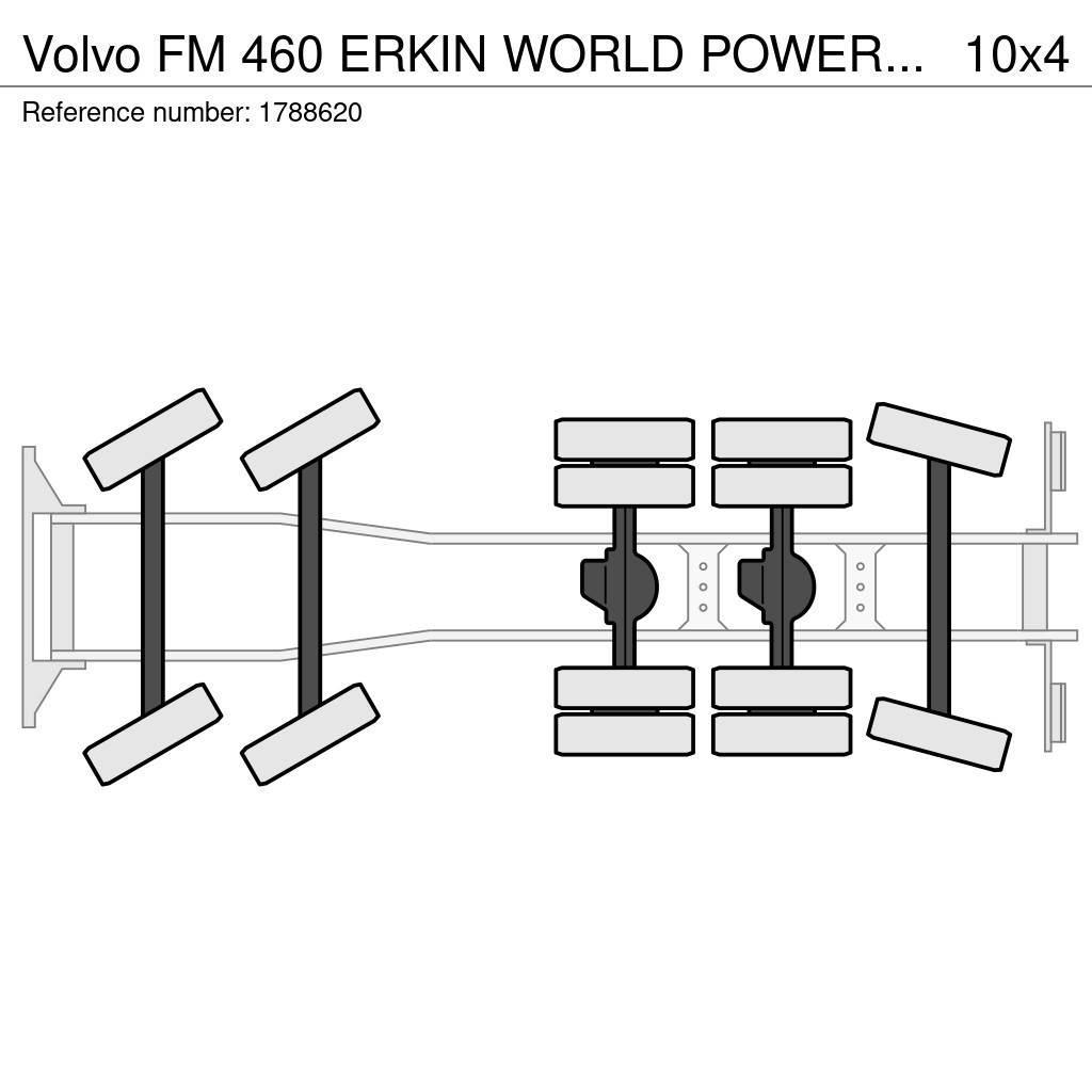 Volvo FM 460 ERKIN WORLD POWER ER 2070 T-4.1 CRANE/KRAN/ Camiões grua