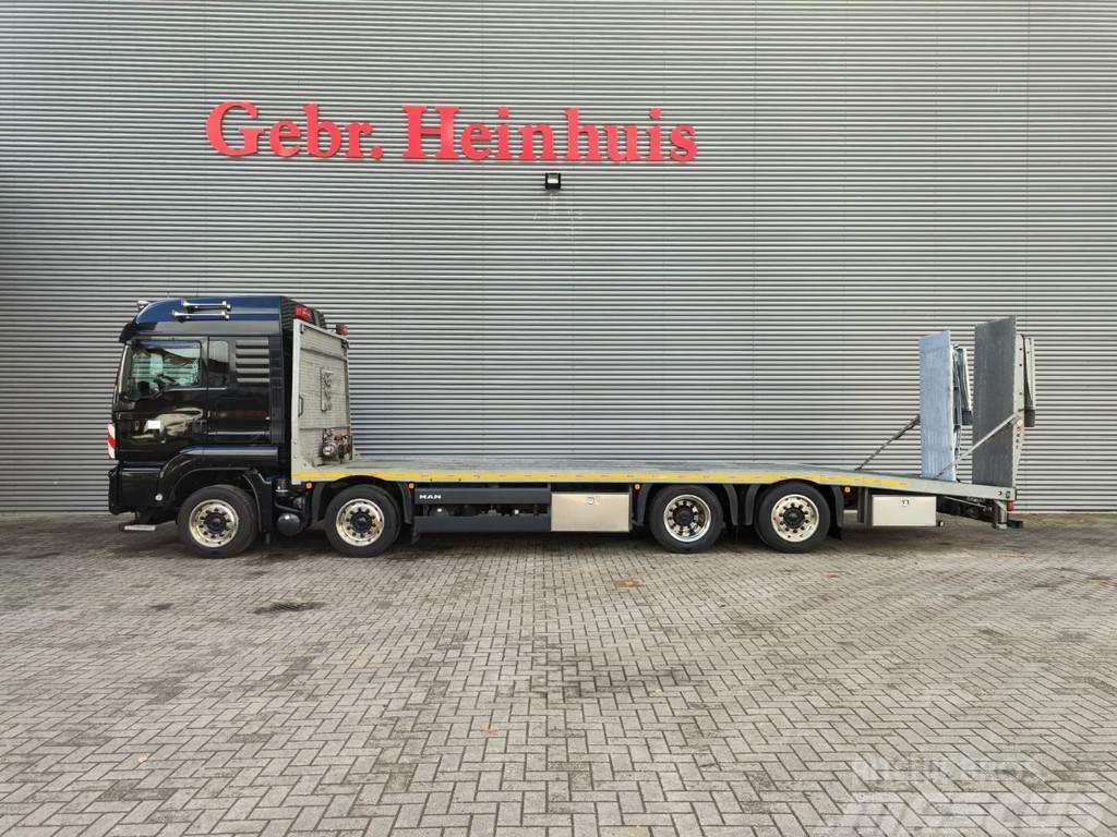 MAN TGS 35.470 8x3 Euro 6 Winch German Truck! Camiões de Transporte Auto