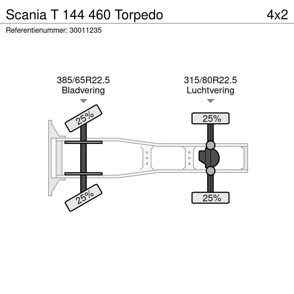 Scania T 144 460 Torpedo Tractores (camiões)