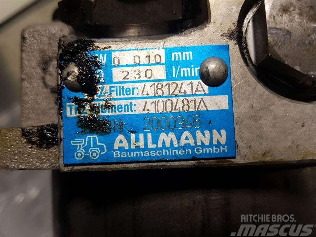 Ahlmann AZ 150 - 4181241A - Filter Hidráulica