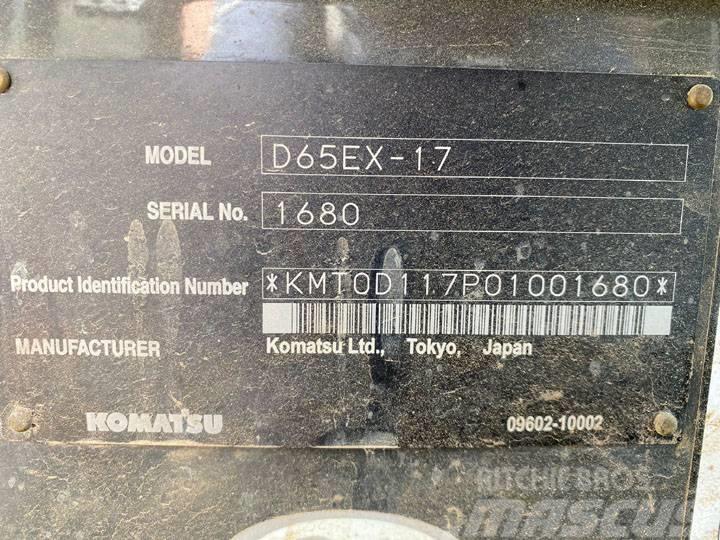 Komatsu D 65 EX-17 Dozers - Tratores rastos