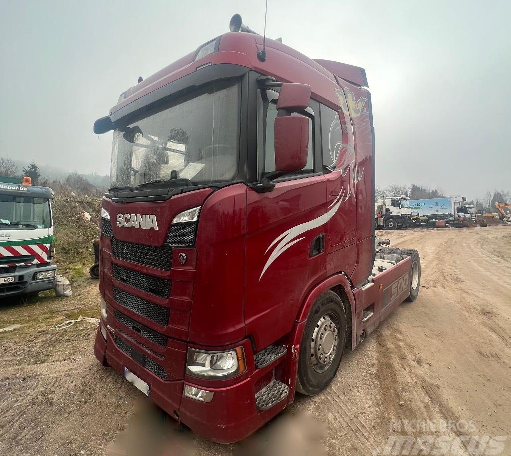 Scania S 500 *ACCIDENTE*DAMAGED*UNFALL* Tractores (camiões)