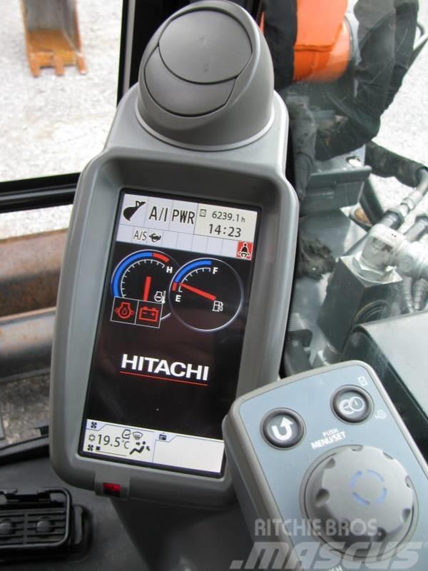 Hitachi ZX 85 US B-5 A vsa oprema 3 žlici Escavadoras Midi 7t - 12t