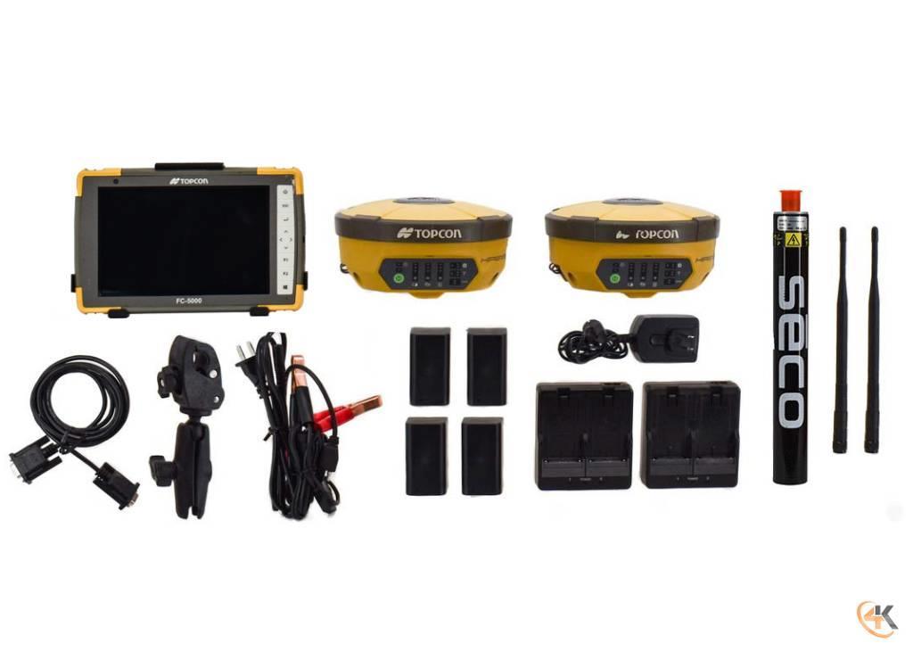 Topcon Dual Hiper V FH915 Base/Rover w FC-5000, Pocket-3D Outros componentes