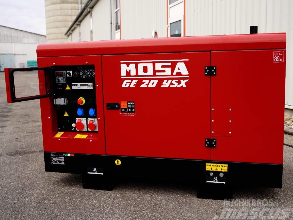 Mosa Stromerzeuger GE 20 YSX | 20 kVA (16 kW) / 400V Geradores Diesel