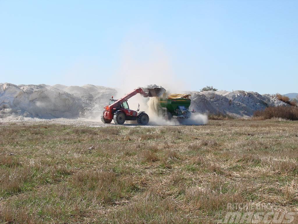 Pomot UPR 10 tones fertilizer and lime spreader, DIRECT Espalhadores de minério