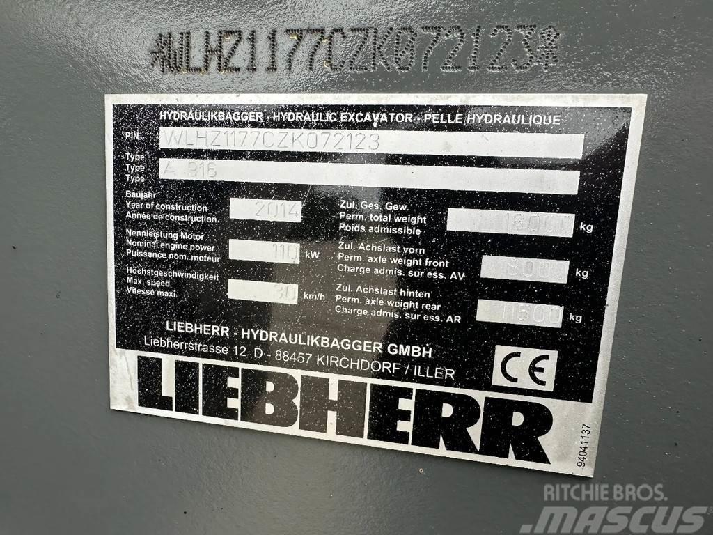 Liebherr A916 Litronic Escavadoras de rodas