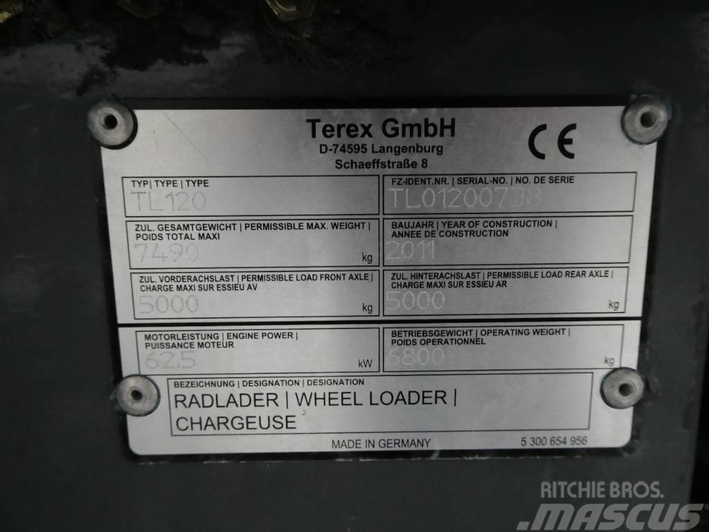 Terex TL 120 Pás carregadoras de rodas