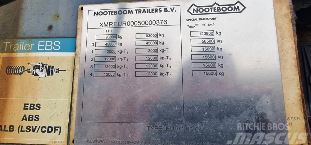 Nooteboom Euro-93-04 Reboques carga baixa