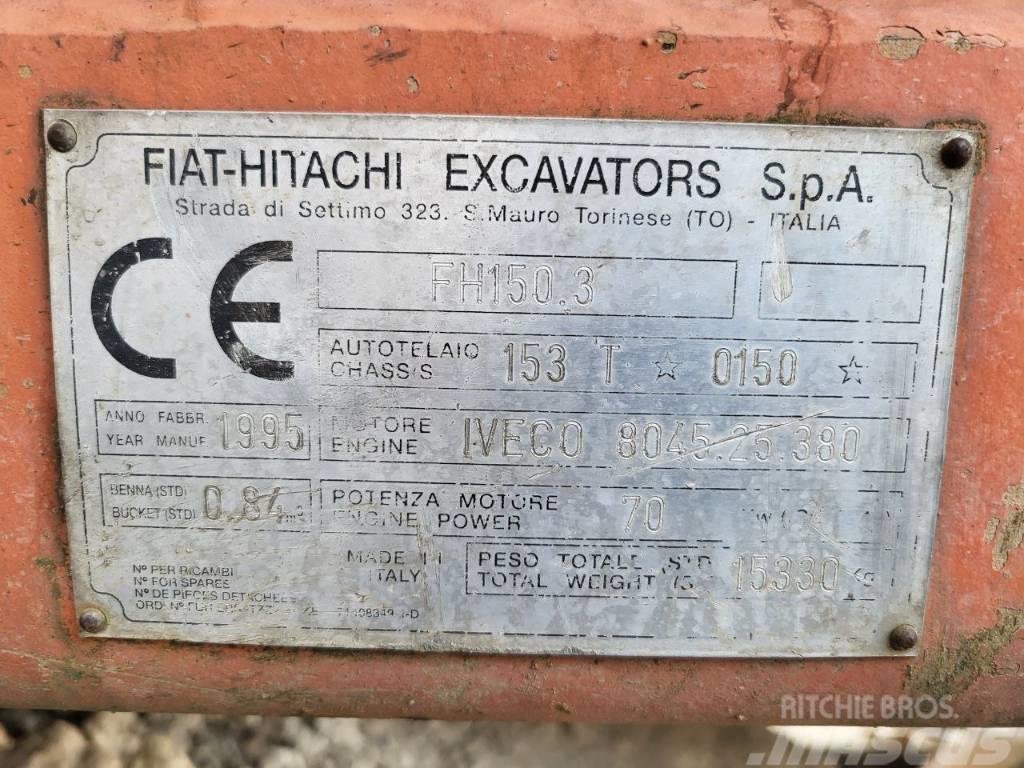 Fiat-Hitachi FH150.3 Escavadoras de rastos