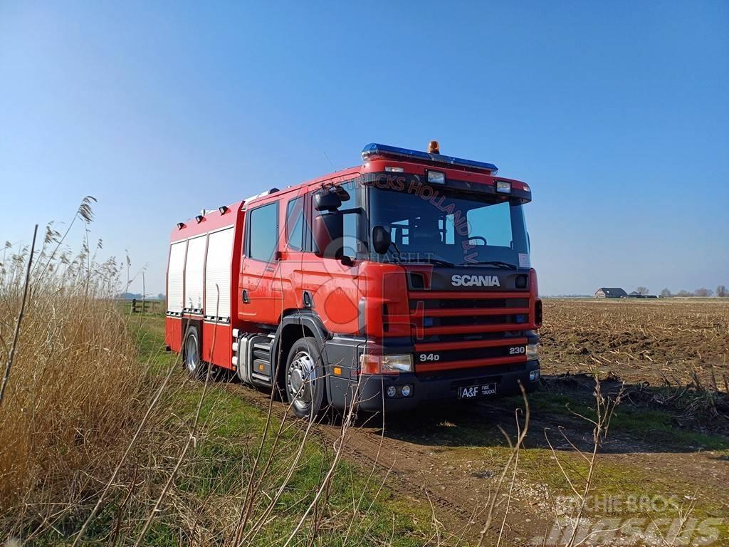 Scania 94 D - Brandweer, Firetruck, Feuerwehr Carros de bombeiros