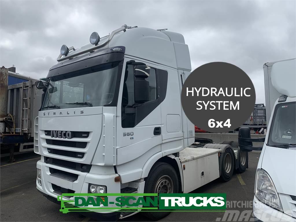 Iveco Stralis 560 6x4 inkl. hydr. Tractores (camiões)