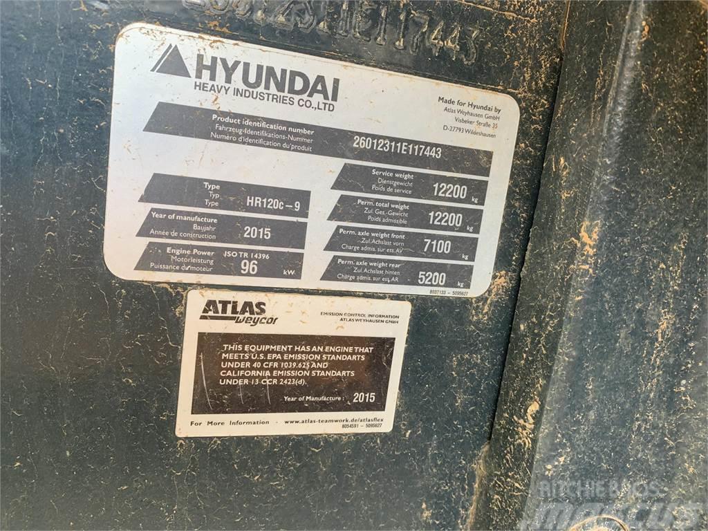 Hyundai HR120C-9 Cilindros Compactadores tandem