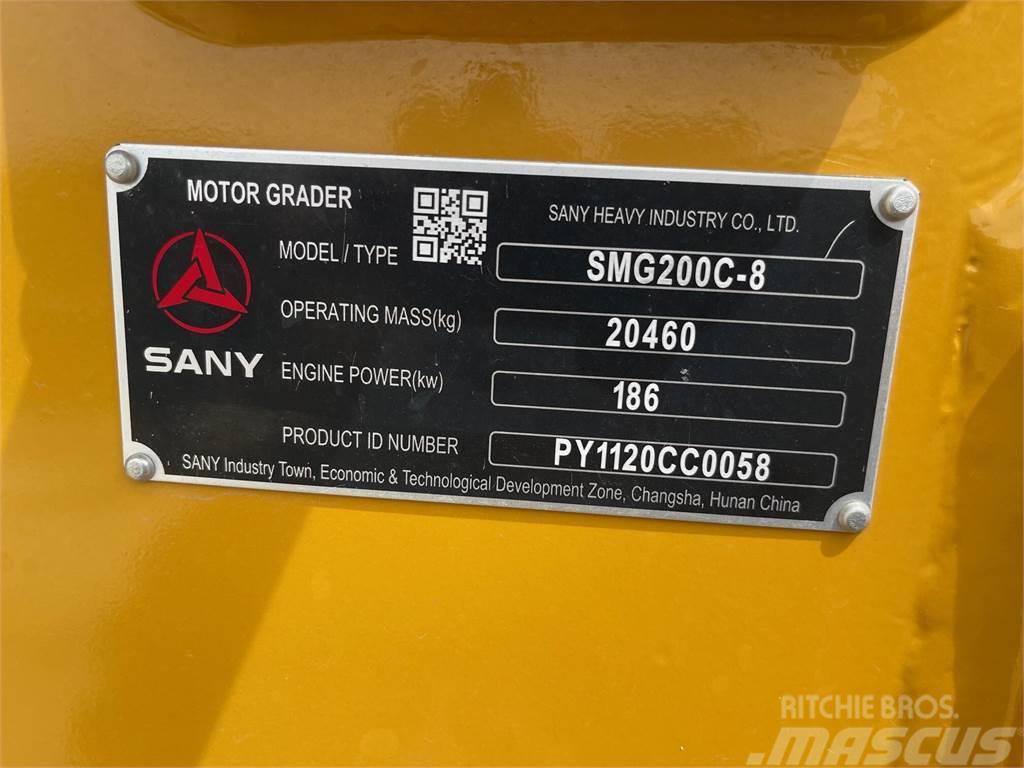 Sany SMG200C-8 Motoniveladoras