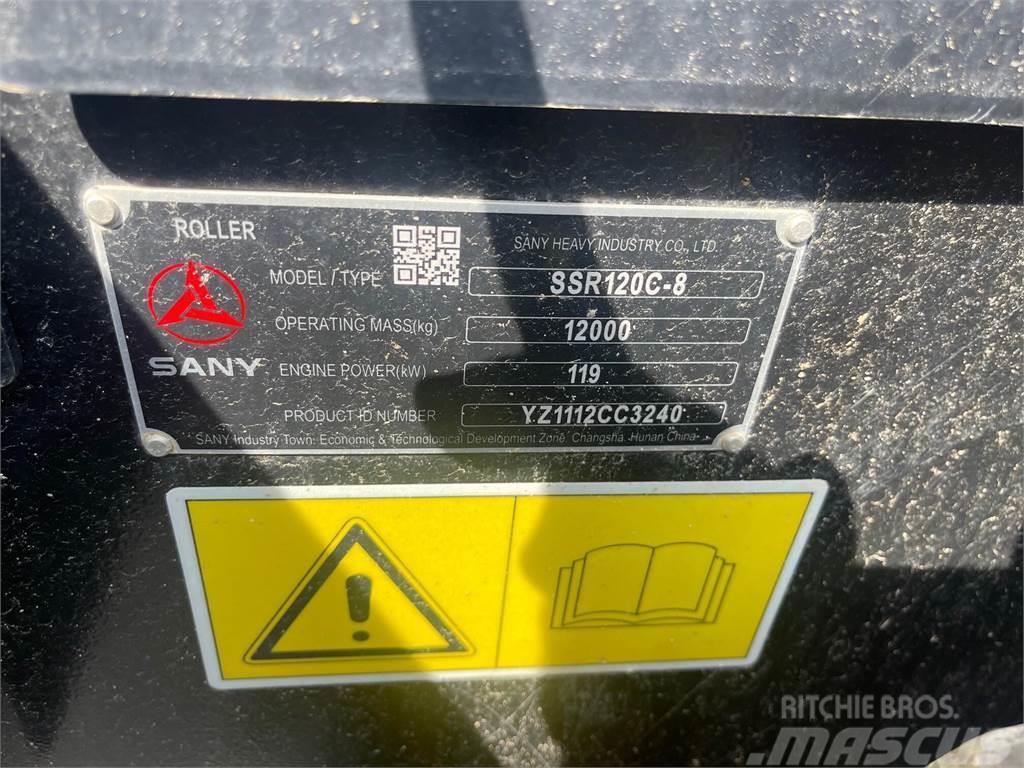 Sany SSR120C-8 Cilindros Compactadores tandem