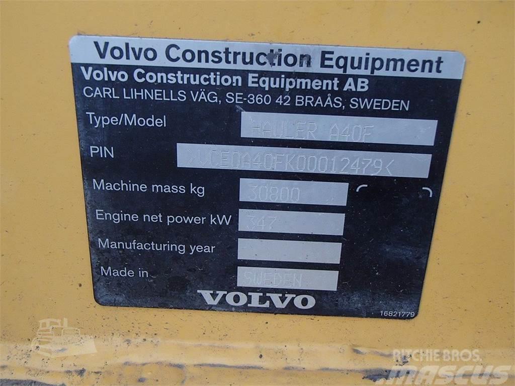 Volvo A40F Auto-tanques