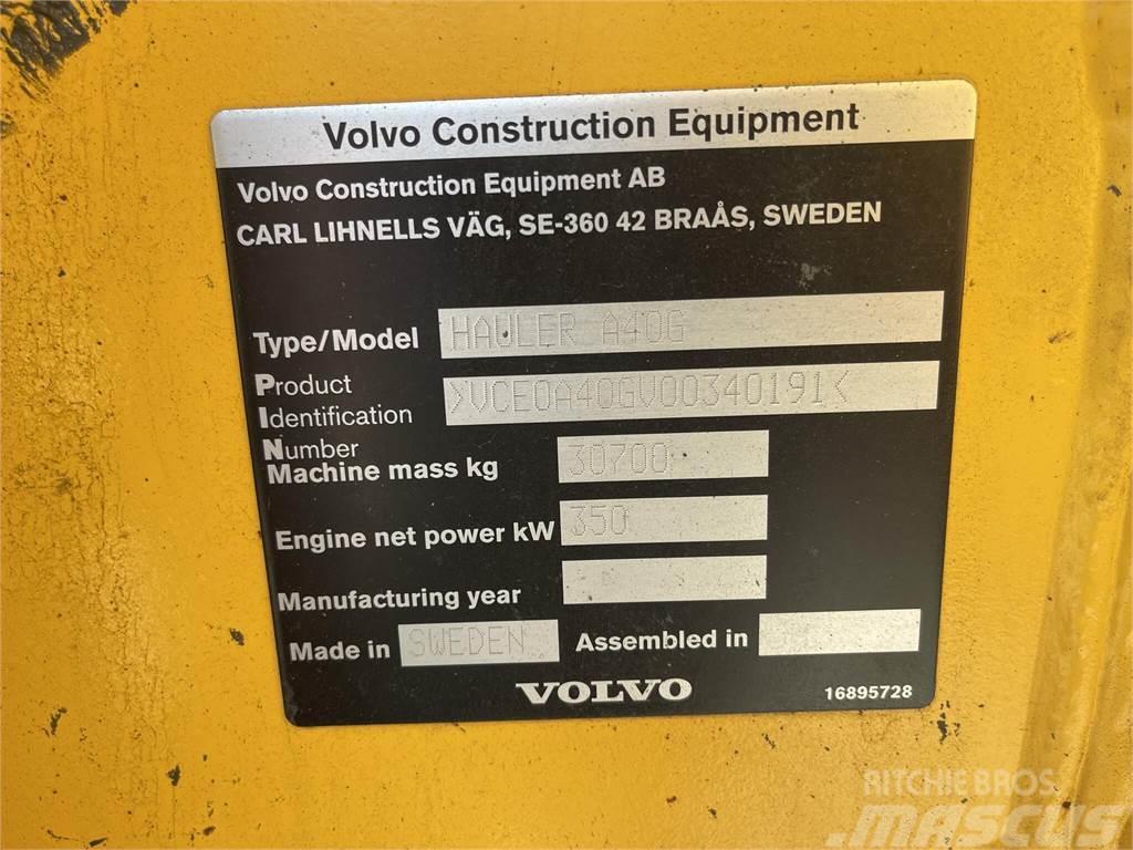 Volvo A40G Auto-tanques