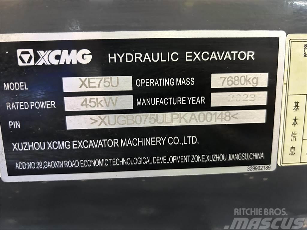 XCMG XE75U Escavadoras de rastos