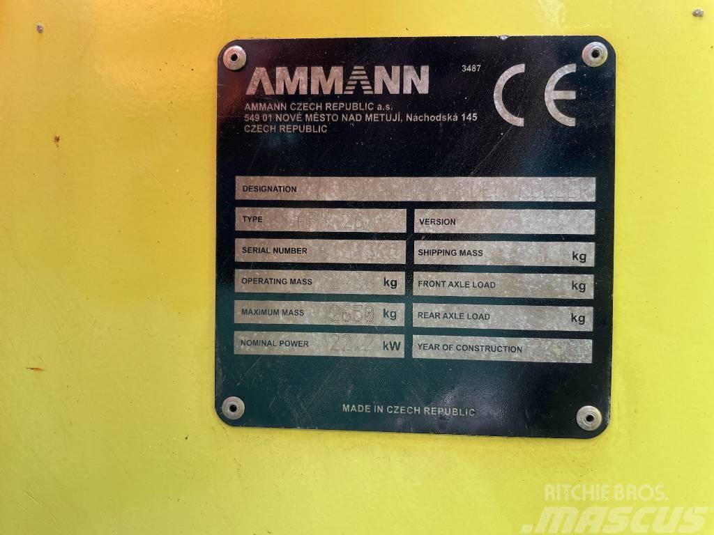 Ammann ARX 26 Cilindros Compactadores tandem