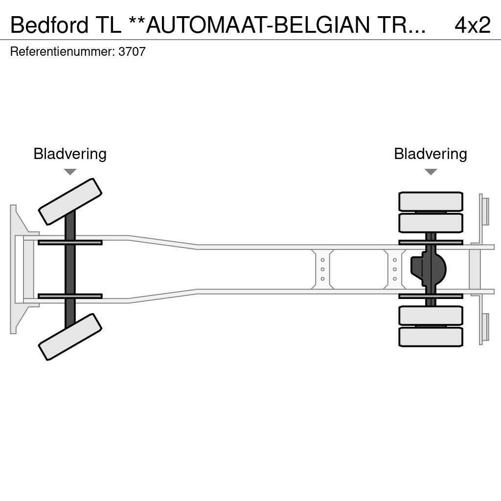 Bedford TL **AUTOMAAT-BELGIAN TRUCK** Carros de bombeiros