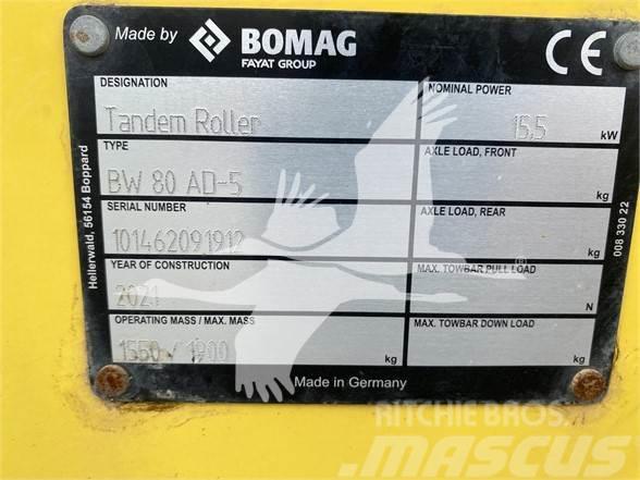 Bomag BW80AD-5 Cilindros Compactadores monocilíndricos