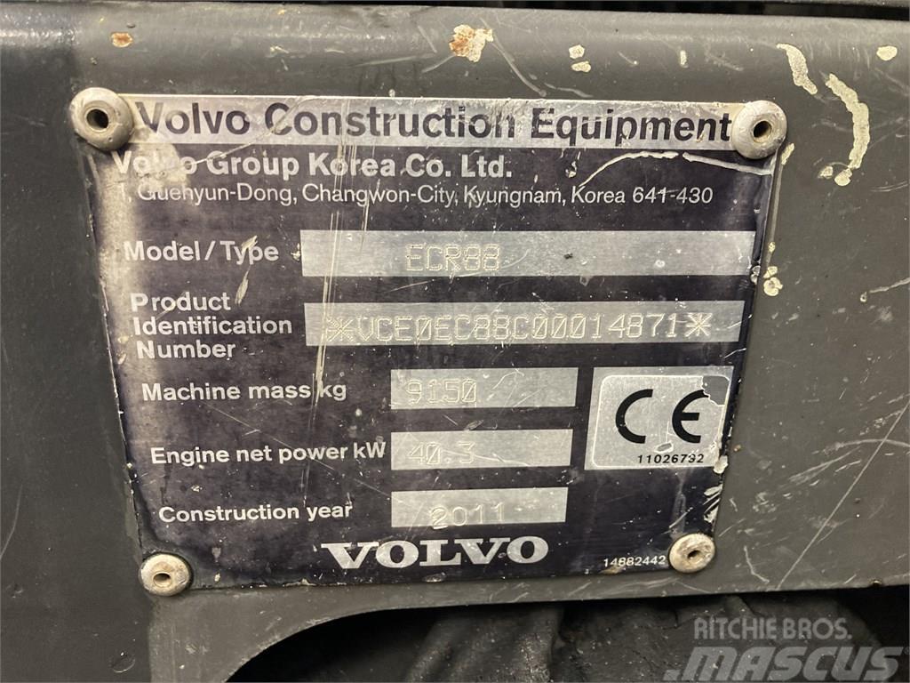 Volvo ECR 88 Escavadoras Midi 7t - 12t