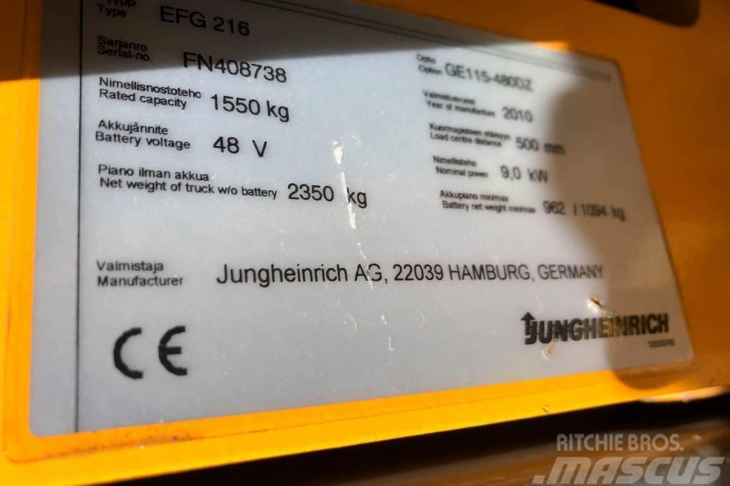 Jungheinrich EFG 216 Empilhadores eléctricos