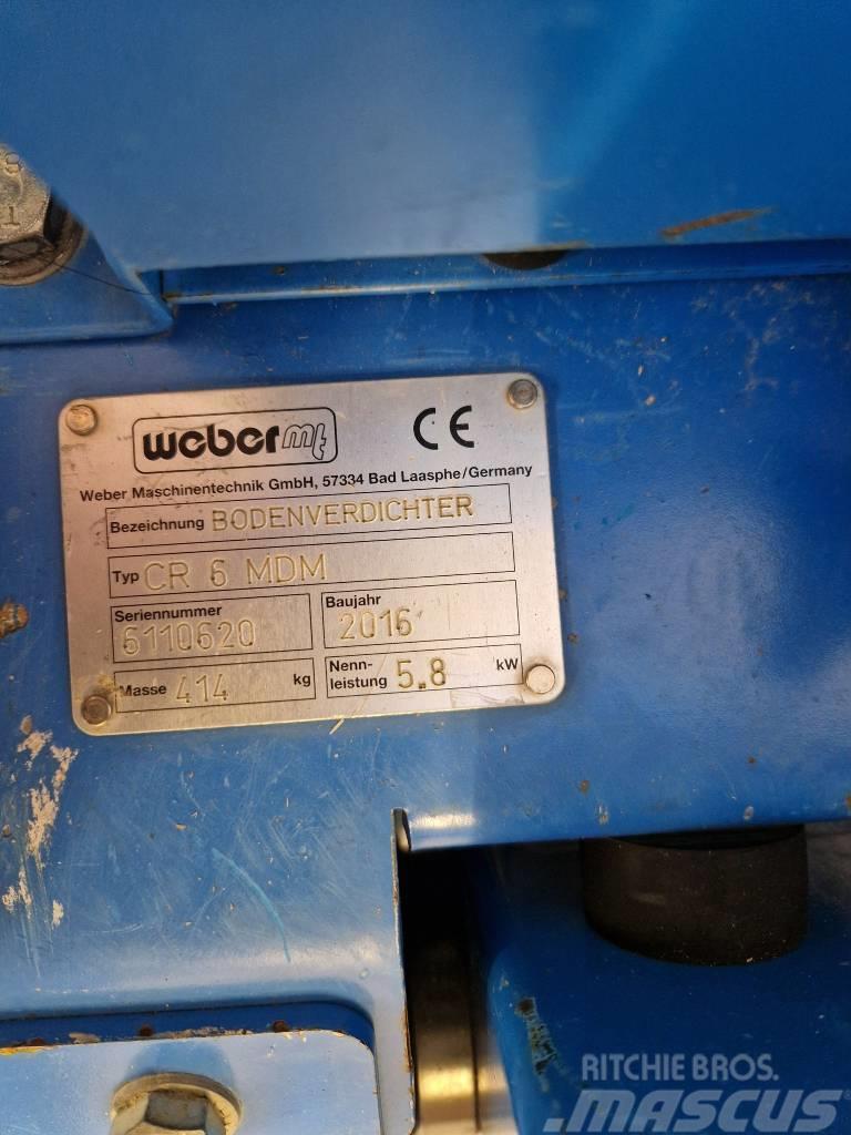 Weber CR 6 MDM Placas compactadoras