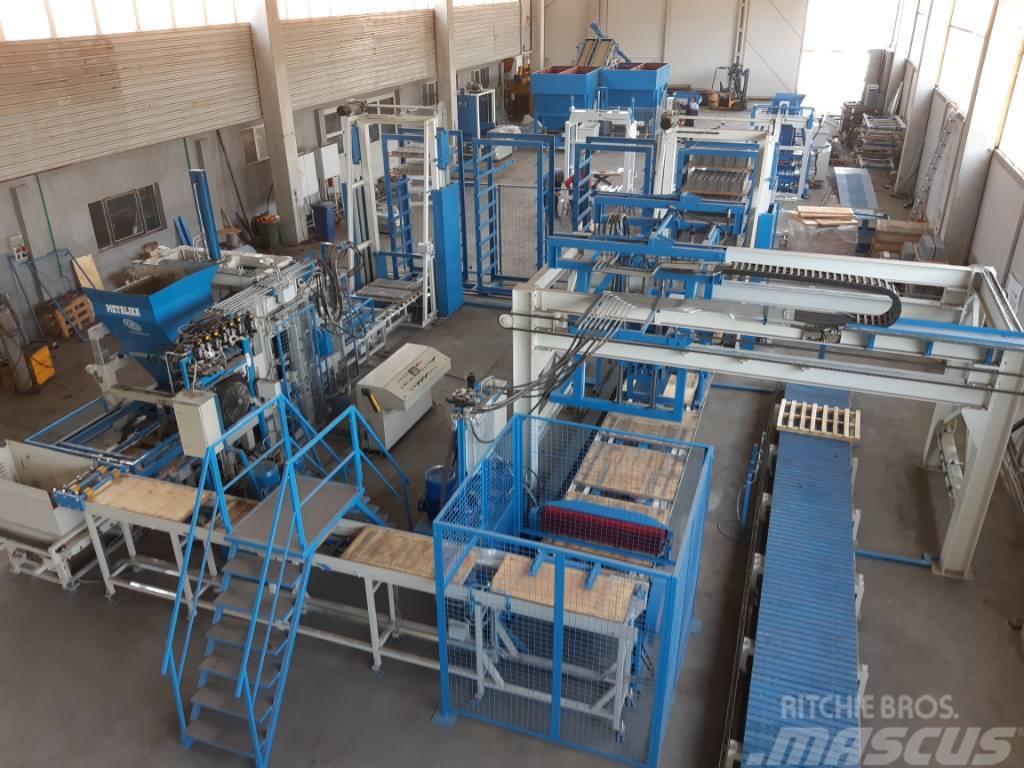Metalika Concrete Block Manufacturing Plant (Line) Máquinas de blocos de betão