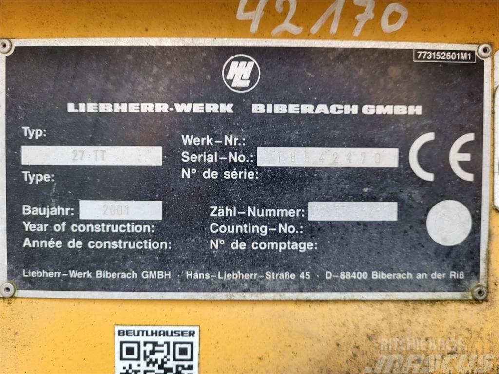 Liebherr 27TT Gruas de construção