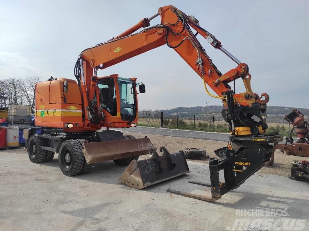CAT M315D UNAC 22TRR-P Excavator Equipamento de Construção de Linha Férrea