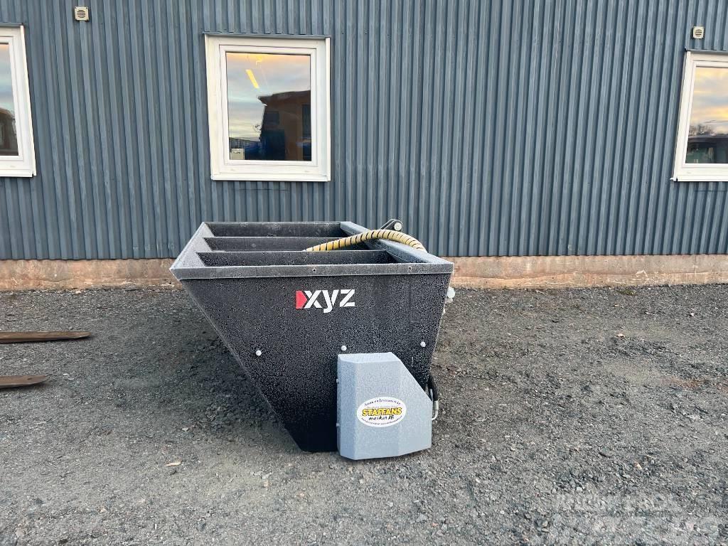 XYZ 2M Sandspridare SMS/3-Punkt Fäste Med Cylinder Espalhadores sal
