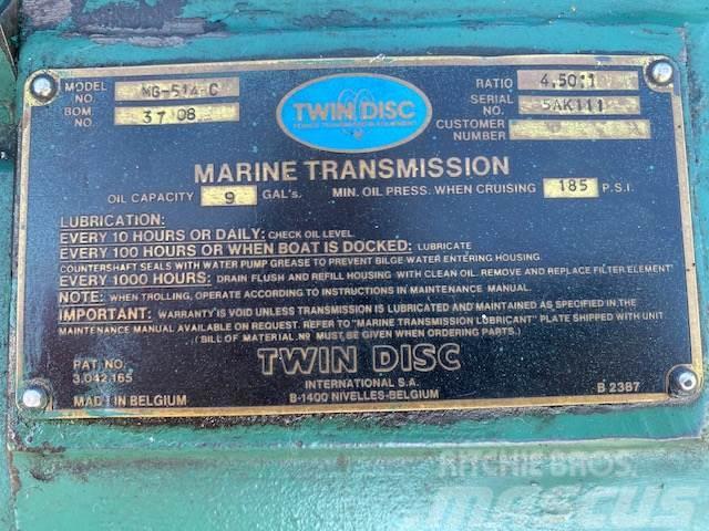  Twin Disc MG514C Transmissões Marítimas