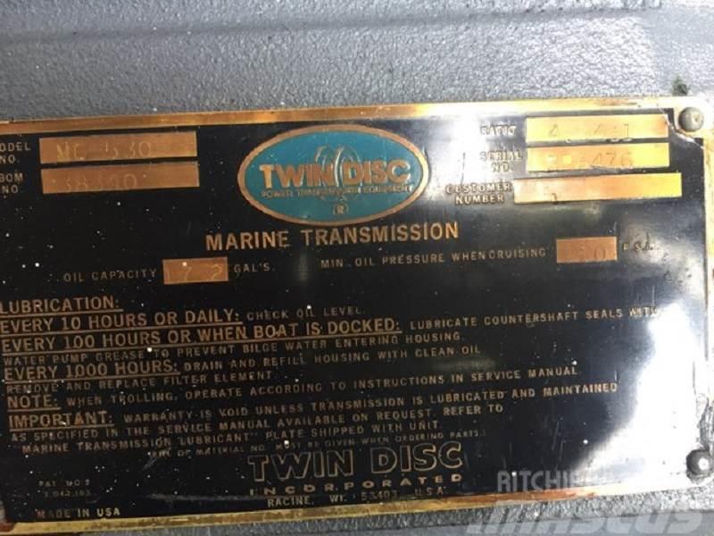  Twin Disc MG530 Transmissões Marítimas