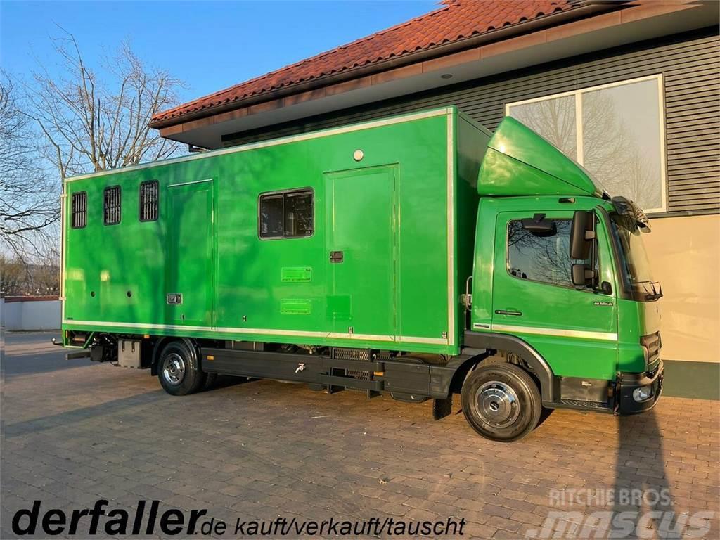 MERCEDES-BENZ Atego 1018 4 Pferde Euro 5 Automatik Klima Camiões de transporte de animais