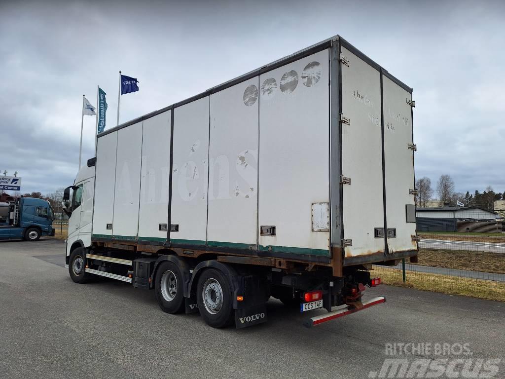 Volvo FH 6x2 Containerrede med Skåp Camiões porta-contentores