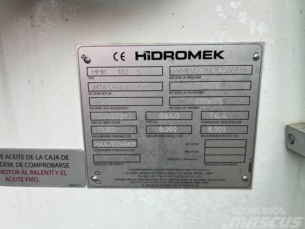 Hidromek 102s Alpha Pás carregadoras de rodas