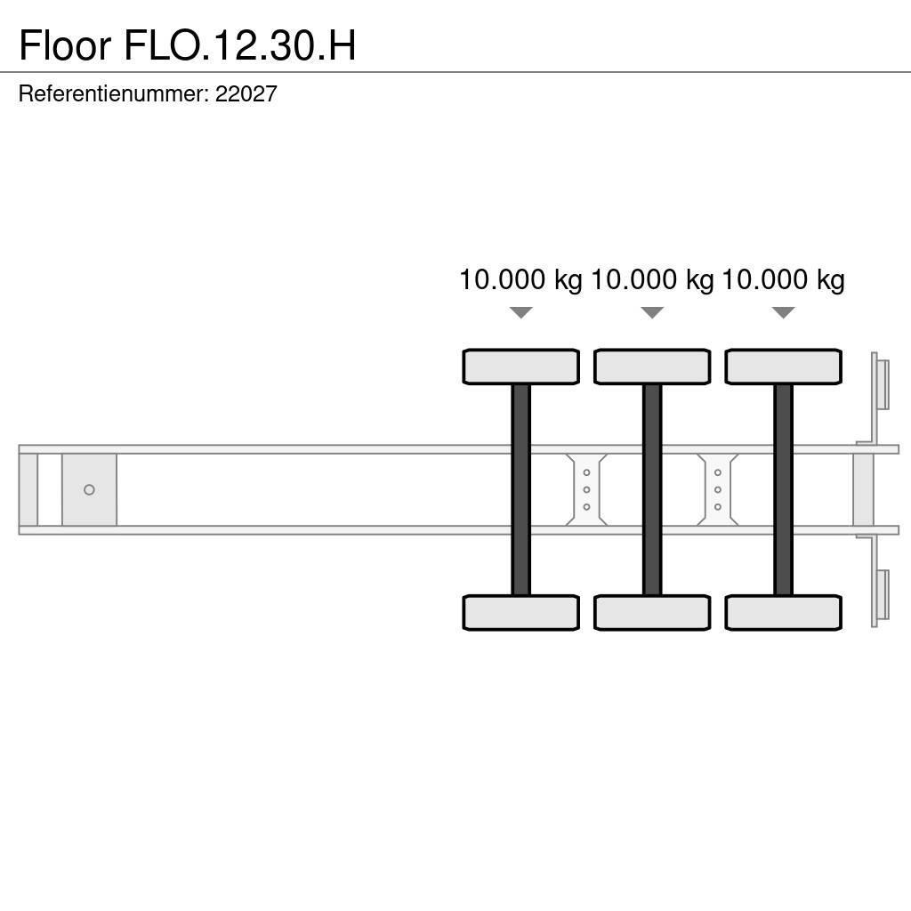 Floor FLO.12.30.H Semi Reboques estrado/caixa aberta